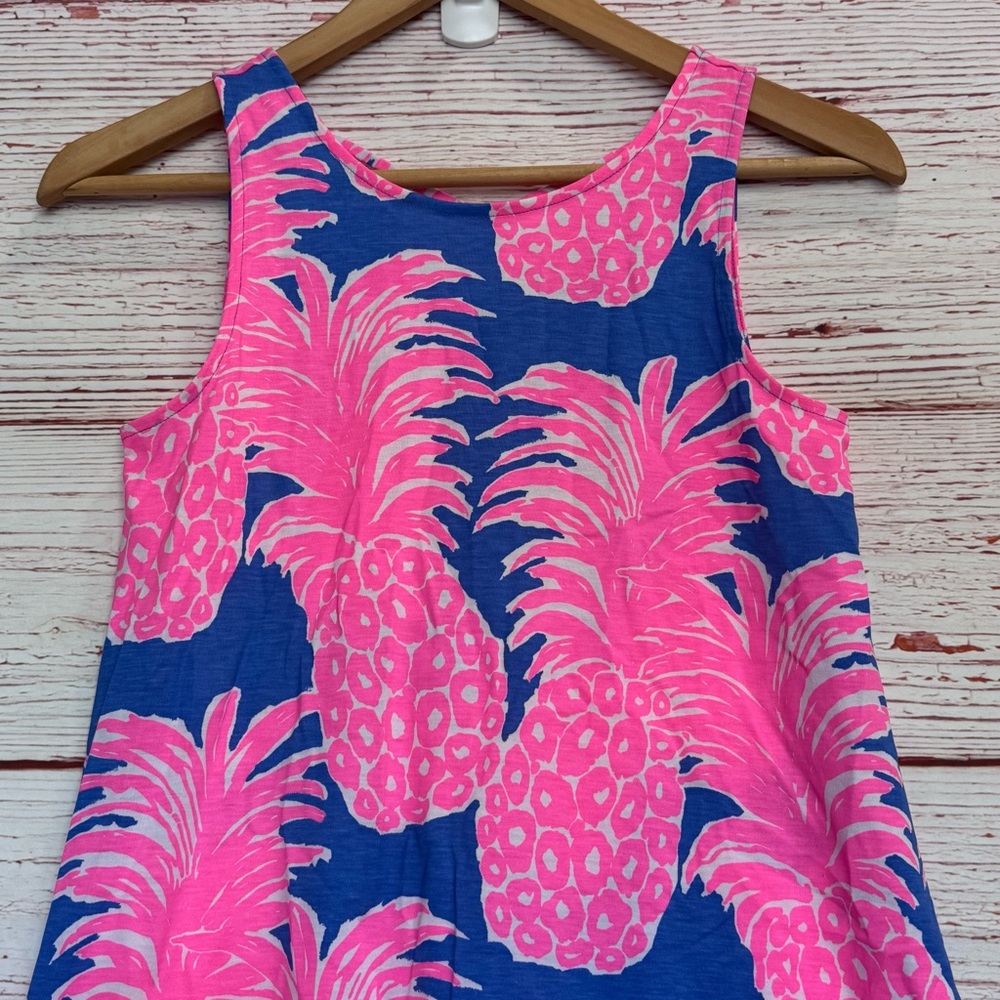 Lilly Pulitzer Kristen Swing Dress in Blue Haven Little Flamenco Sz XXS - Picture 5 of 14